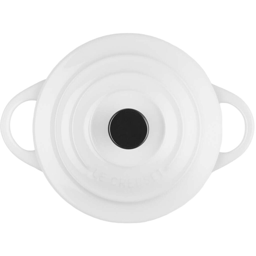 Le Creuset Minigryde 10 cm/0,25 L, White