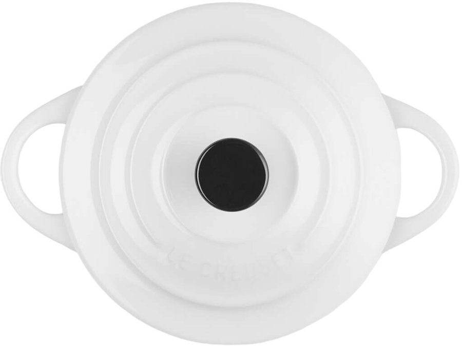 Le Creuset Minigryde 10 cm/0,25 L, White