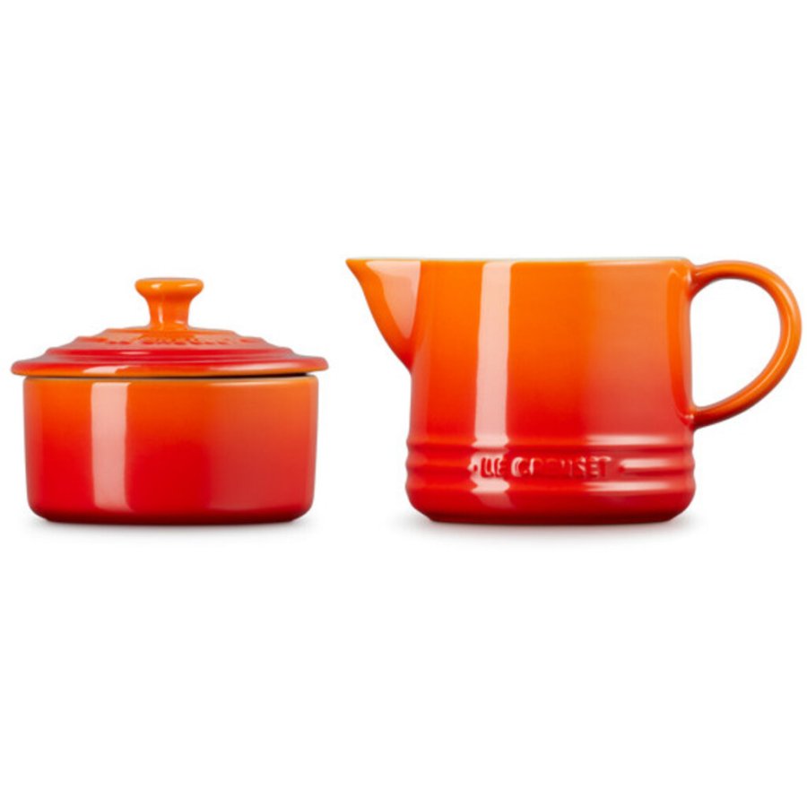 Le Creuset Signature Sukker- og Fldest, Cerise