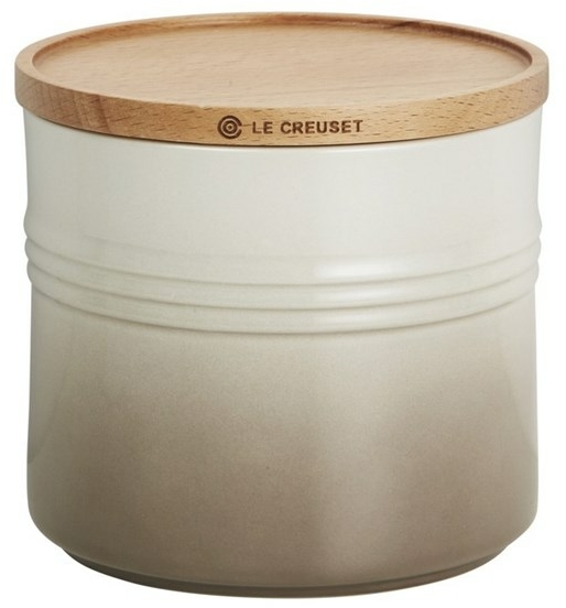 Le Creuset Opbevaringskrukke Scandinavia 14 cm 1,5L, Nutmeg
