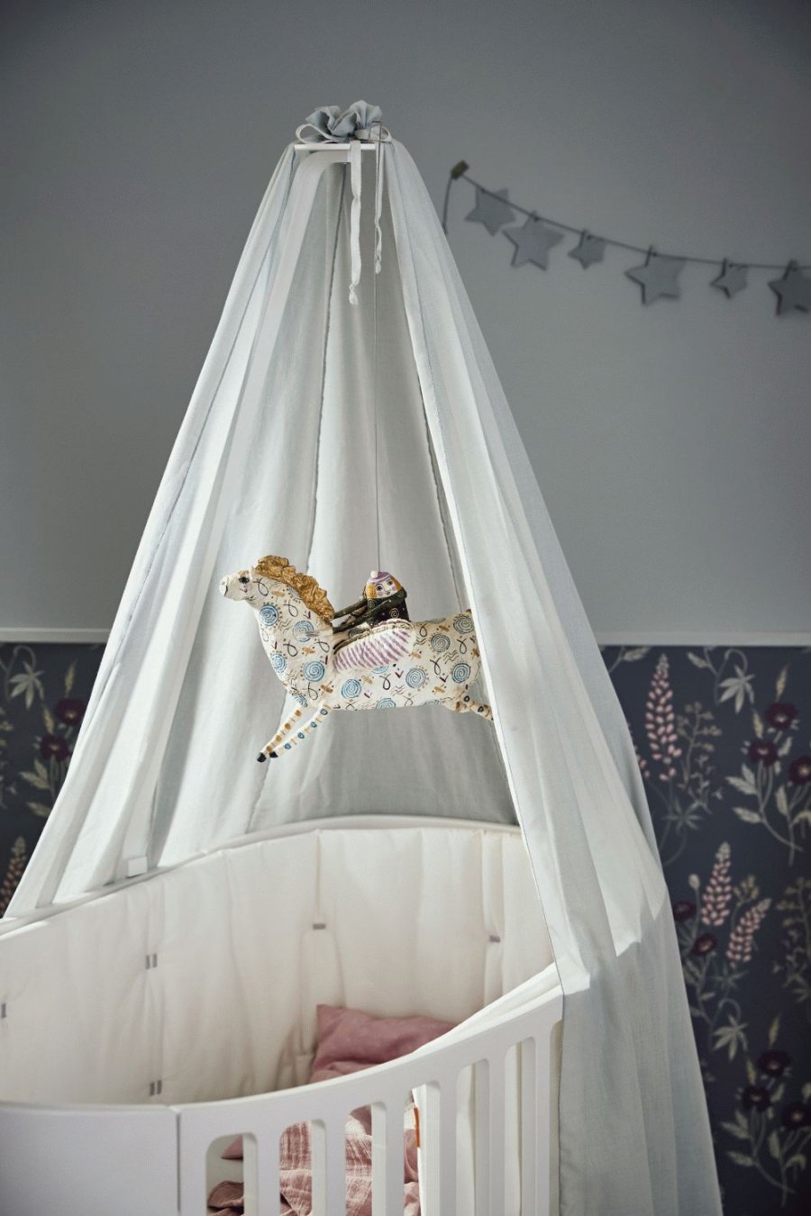 Leander Sengerand til Classic Babyseng 158 cm, Snow