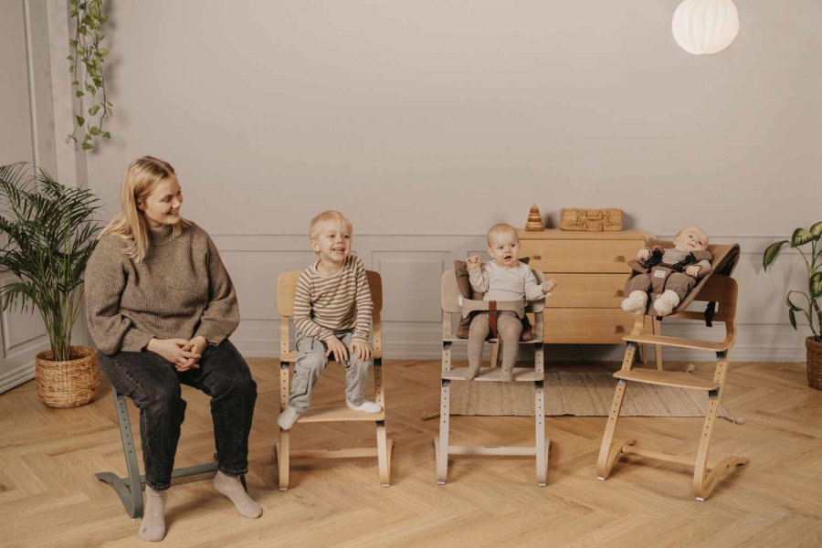 Leander Louie H�jstol u. B�jle H82 cm, B�g