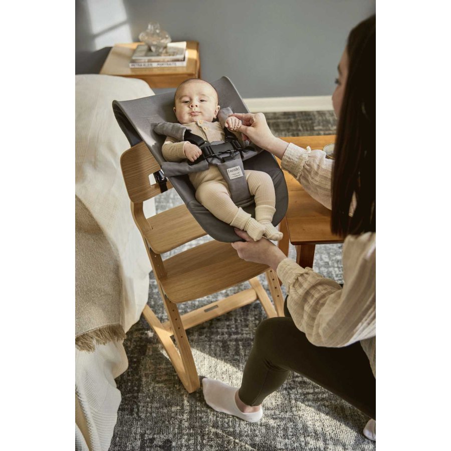 Leander Babyindsats til H�jstol, Cool Grey