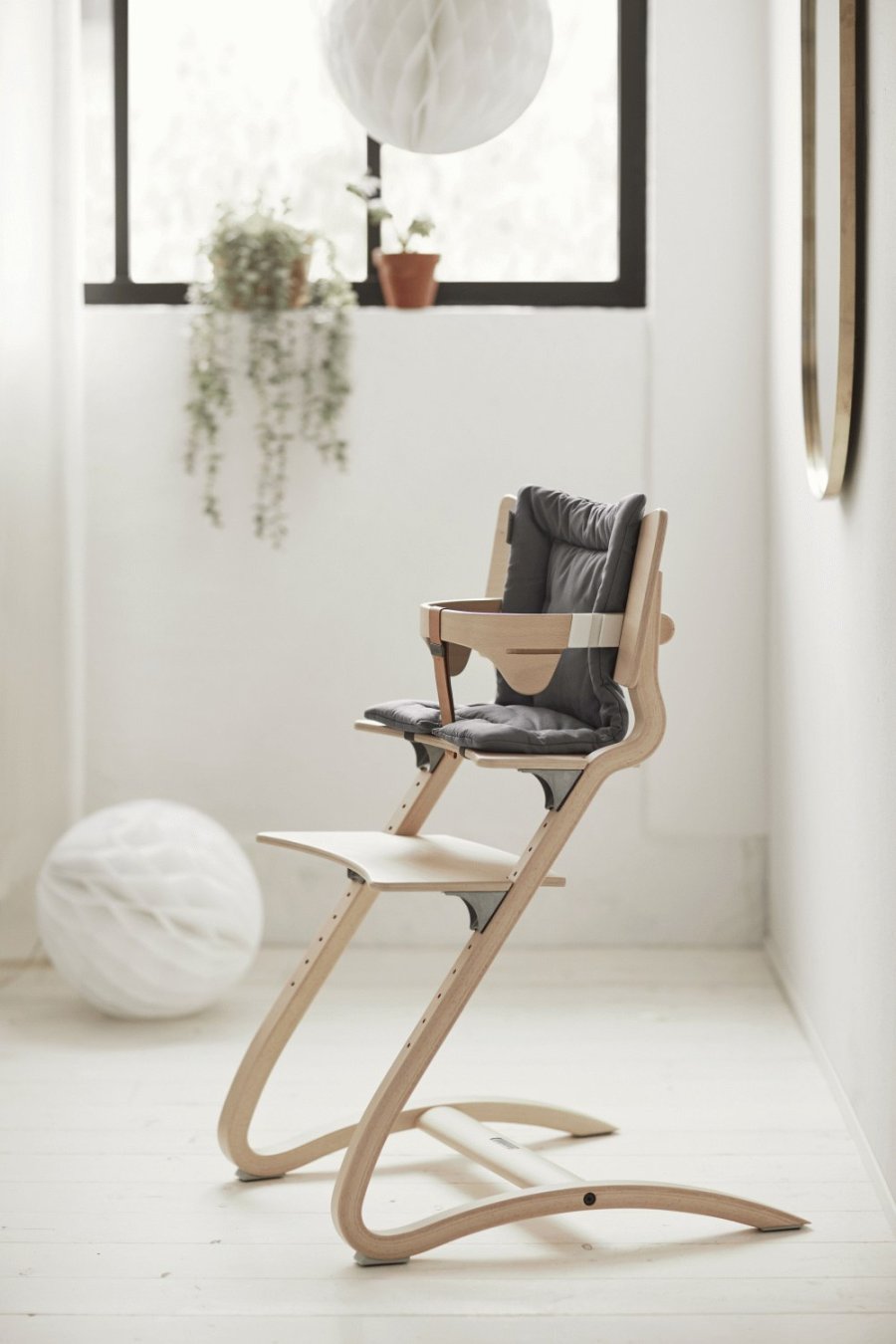 Leander Hynde til H�jstol, Cool Grey