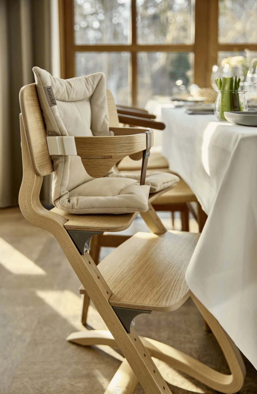 Leander Hynde til H�jstol 50x30cm, Cappucino