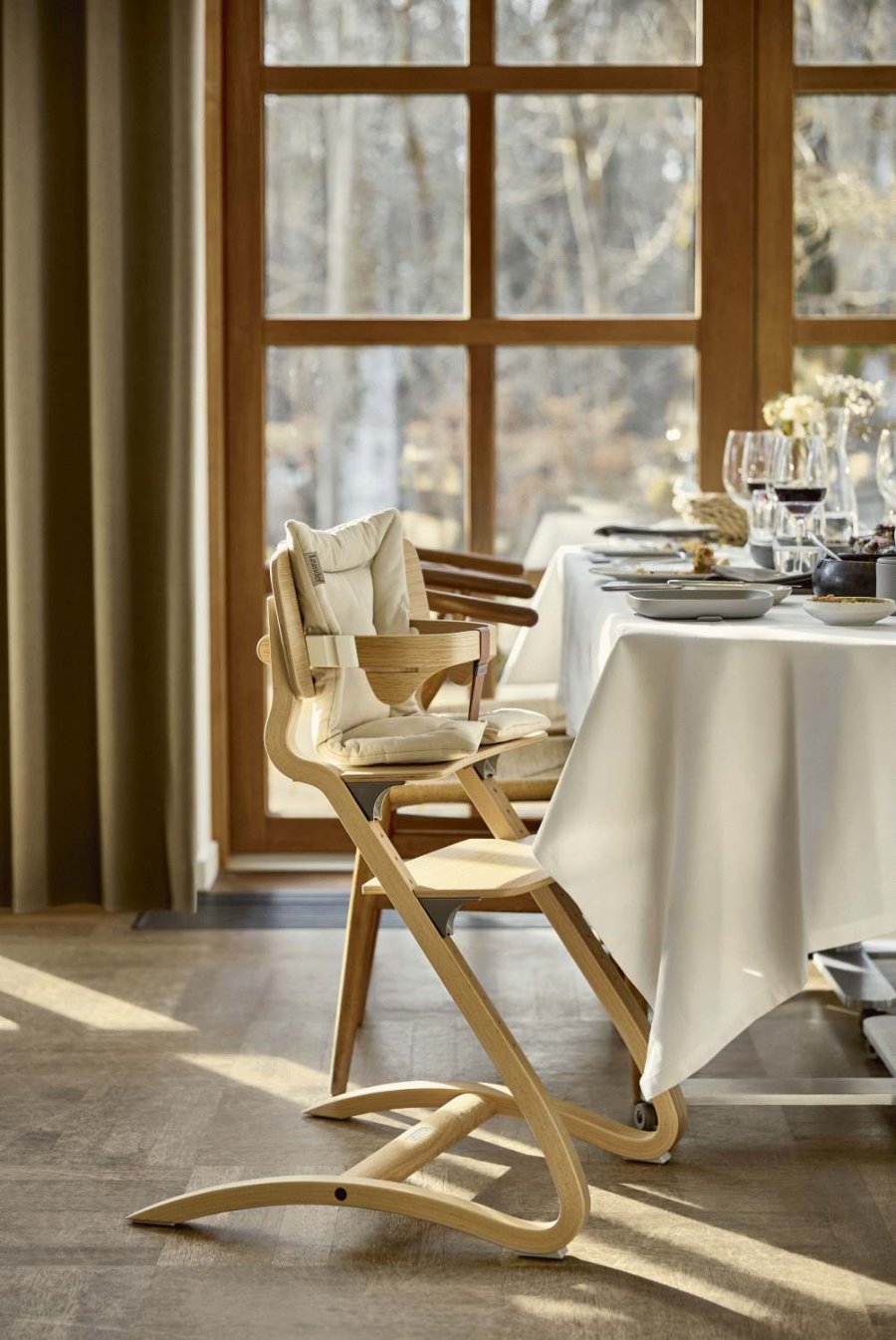 Leander Hynde til H�jstol 50x30cm, Cappucino