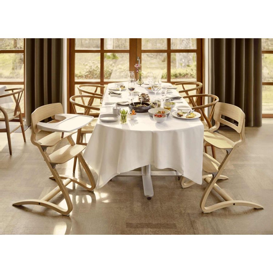 Leander Bakke til H�jstol, Hvid