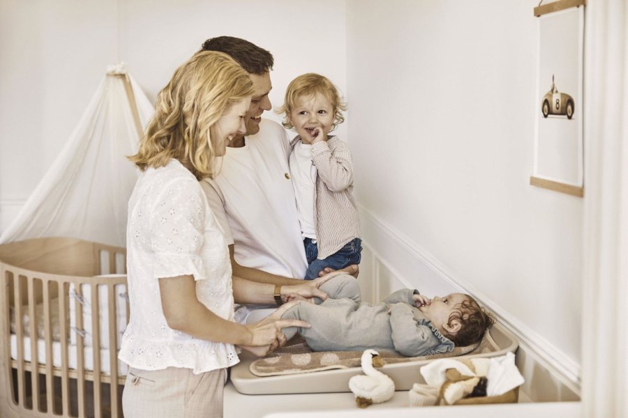 Leander Matty Puslepude 70x49 cm, Cappuccino