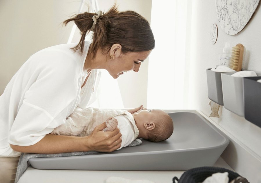 Leander Matty Puslepude 70x49 cm, Pearl Grey