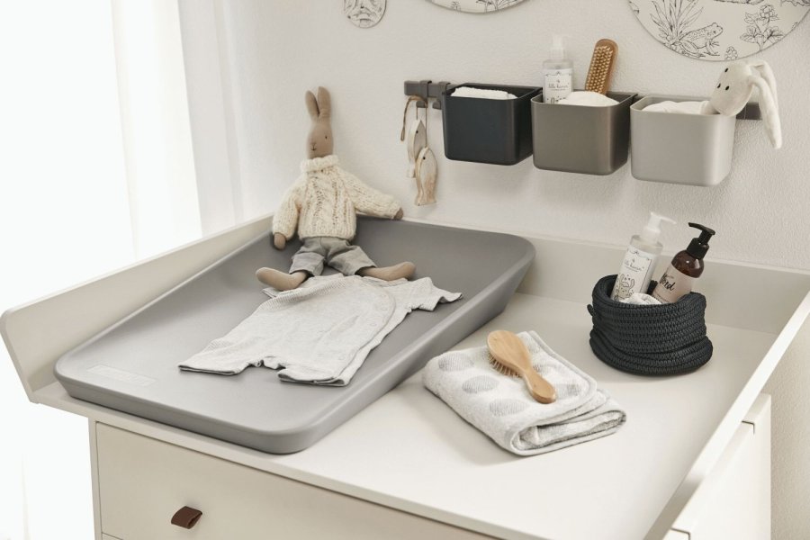 Leander Matty Puslepude 70x49 cm, Pearl Grey