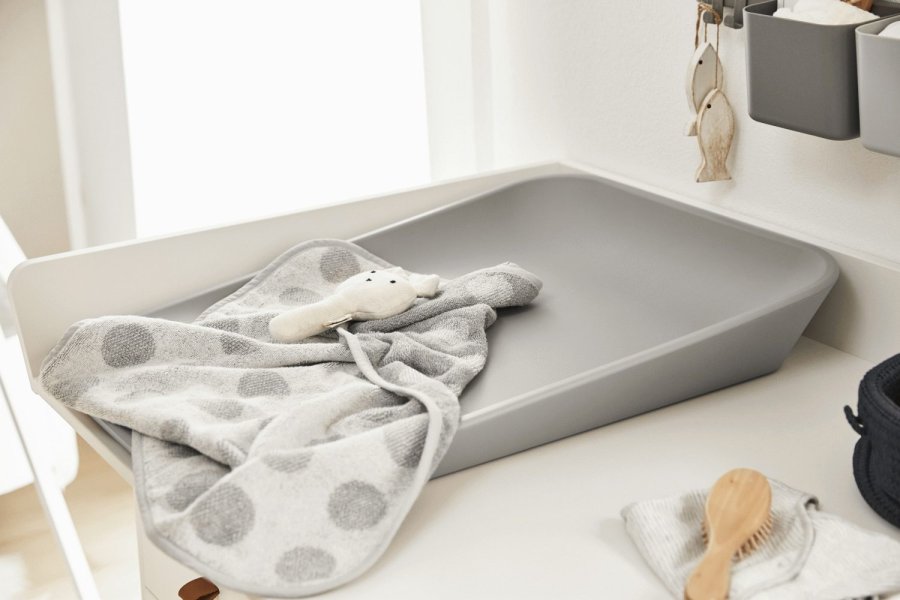 Leander Matty Puslepude 70x49 cm, Pearl Grey
