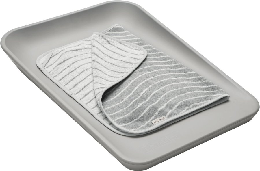 Leander Woodland Topper til Puslepude, Cool Grey