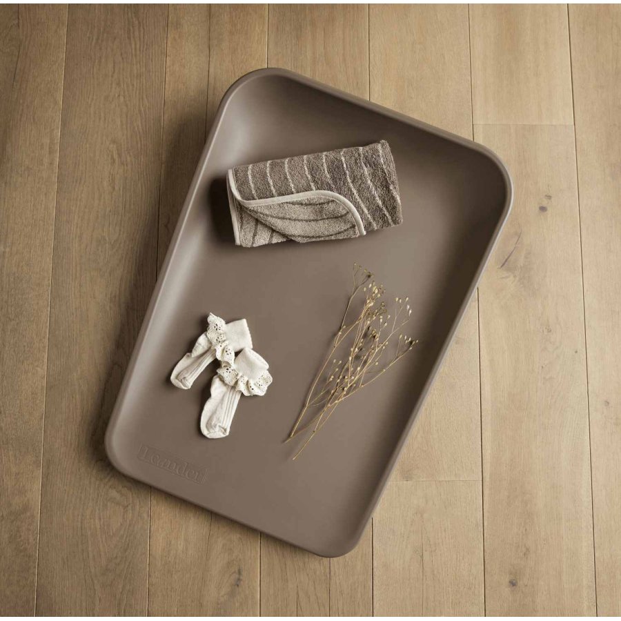 Leander Woodland Topper til Puslepude, Mocca