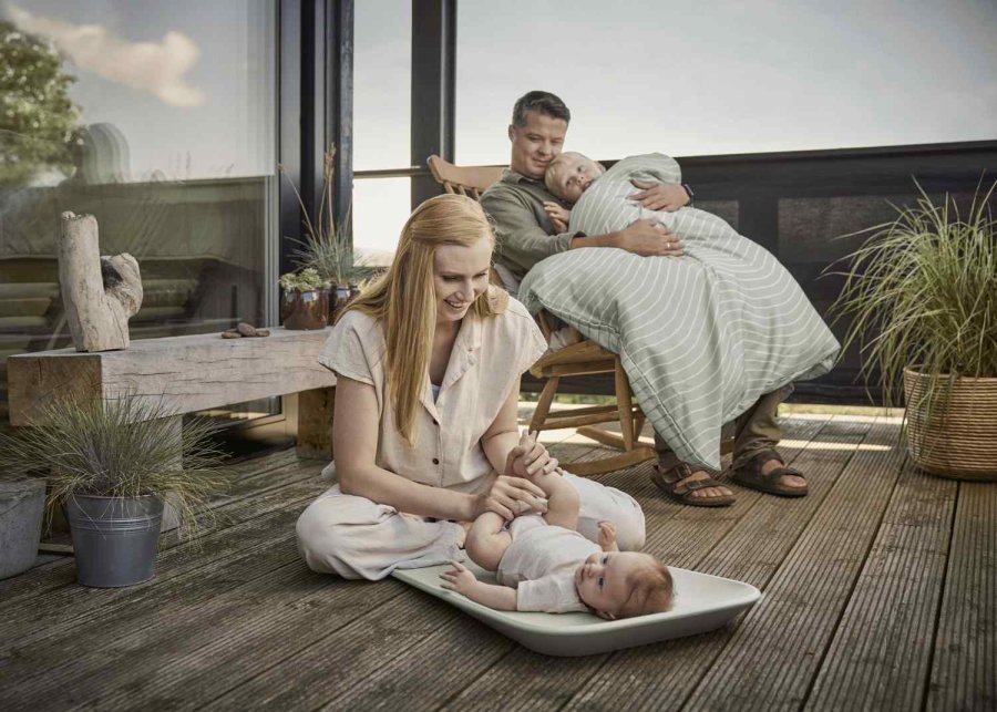 Leander Matty Mini Puslepude 68,2 cm, Sage Green