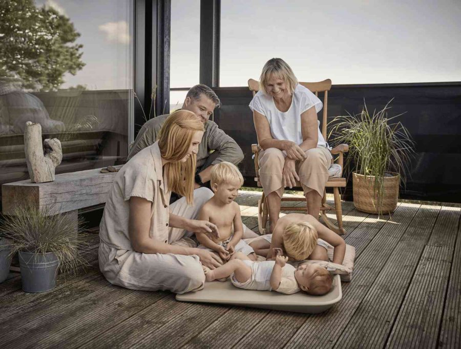 Leander Matty Mini Puslepude 68,2 cm, Cappuccino