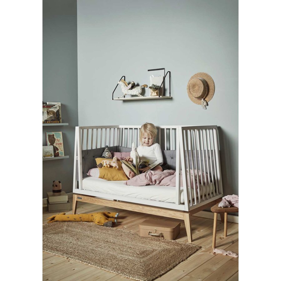 Leander Sengerand til Linea/Luna Babyseng 180 cm, Cool Grey