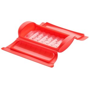 Lékué Dampenhed m. Bakke t. Mikroovn 24 cm, Rd