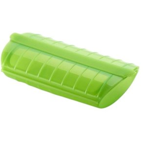 Lékué Dampenhed m. Bakke t. Mikroovn 24 cm, Grn