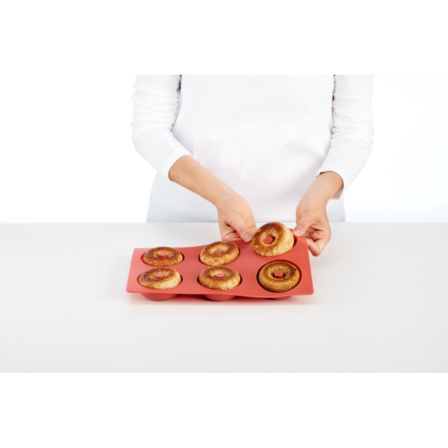 Lékué Donutform 30,5 cm, Sort