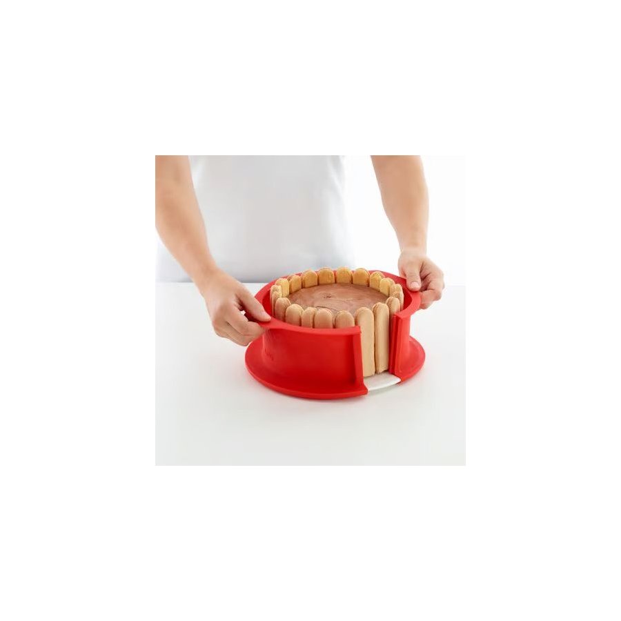Lékué Charlotte Springform Keramisk Bund 18 cm, Rd