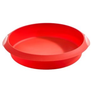 Lékué Kageform Ø24 cm, Rød