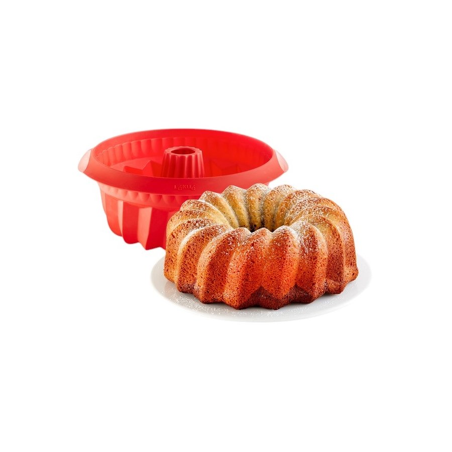 Lékué Savarin Kageform Dyb 22 cm, Rd