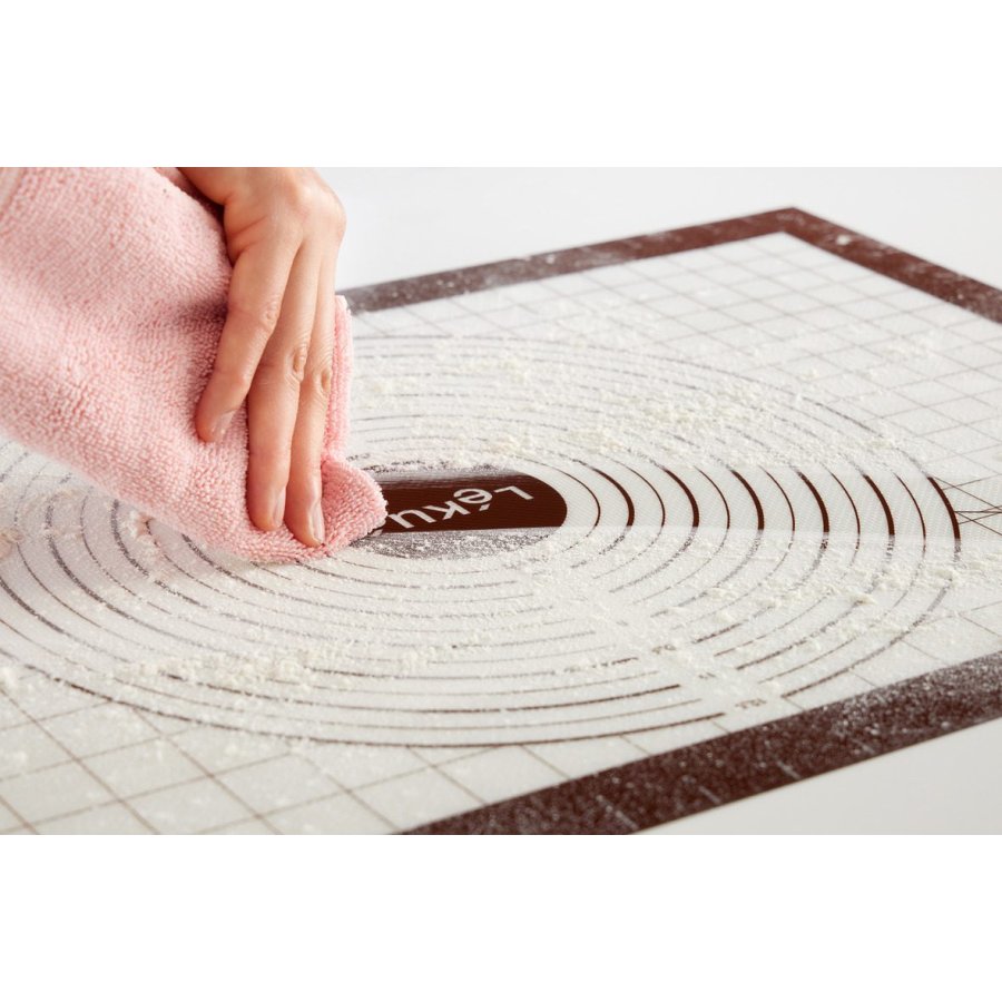 Lékué Non Stick Silikonemtte 60x40 cm, Hvid