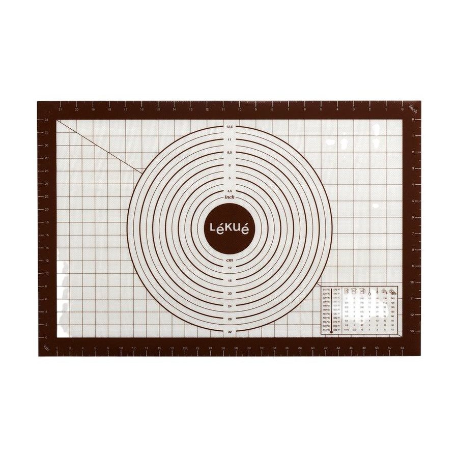Lékué Non Stick Silikonemtte 60x40 cm, Hvid