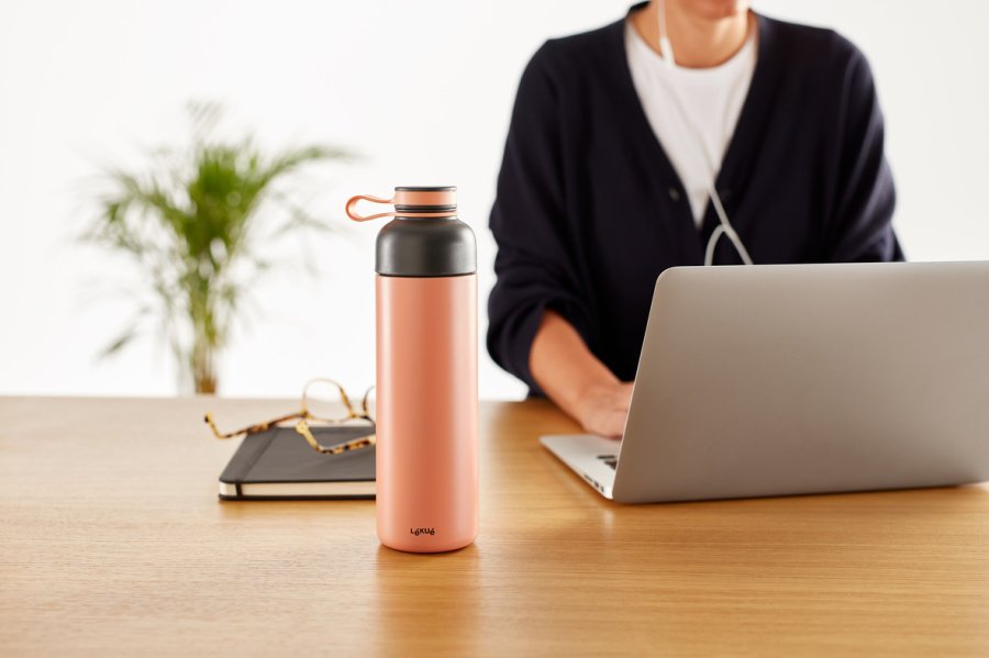 Lékué To Go Termo Vandflaske 500 ml, Pink