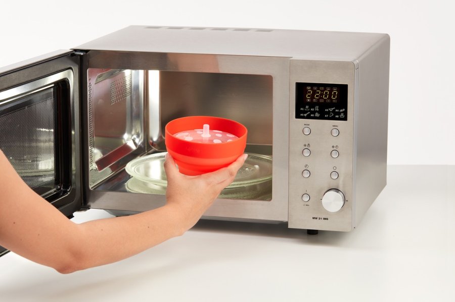 Lékué Microovn Popcorn Maker 12,9 cm, Rd