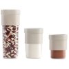 Lku Flip Storage Aufbewahrungsbox 3er Set, Cream