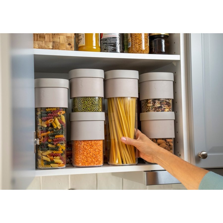 Lékué Flip Storage Opbevaringsdse 3 stk, Grn