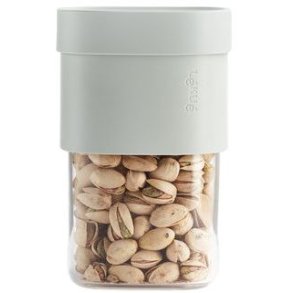 L&eacute;ku&eacute; Flip Storage Opbevaringsd�se 600-850 ml, Cream