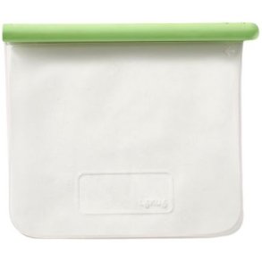 L&eacute;ku&eacute; Genanvendelig Pose 18,5x21,5 cm, Gr�n