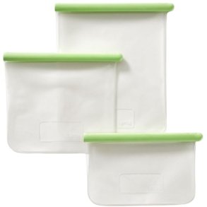 L&eacute;ku&eacute; Genanvendelig Pose 3 stk., Gr�n