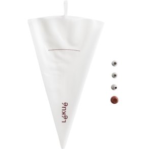 Lékué Genanvendeligt Sprjteposest m. 3 Tyller 40,5 cm