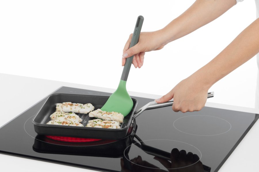 Lékué Non Scratch Fleksibel Serveringspalet 36,4 cm, Grn