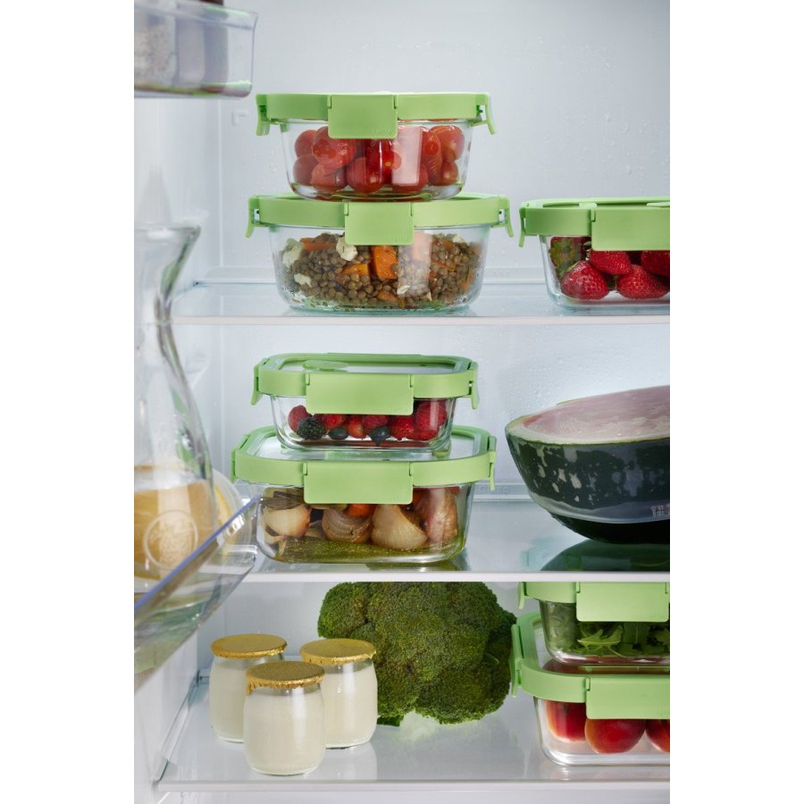 Lékué Opbevaringsglas 1,10 L, Grn