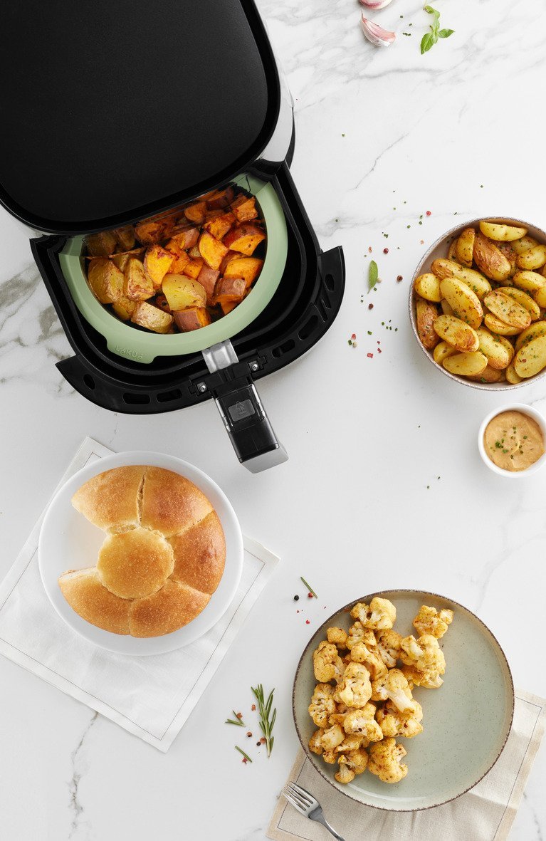 Lékué Air Fryer-form 15 cm, Grn
