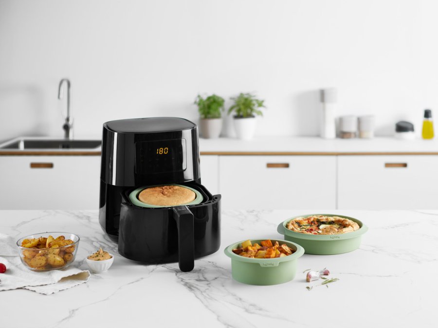 Lékué Air Fryer-form 15 cm, Grn