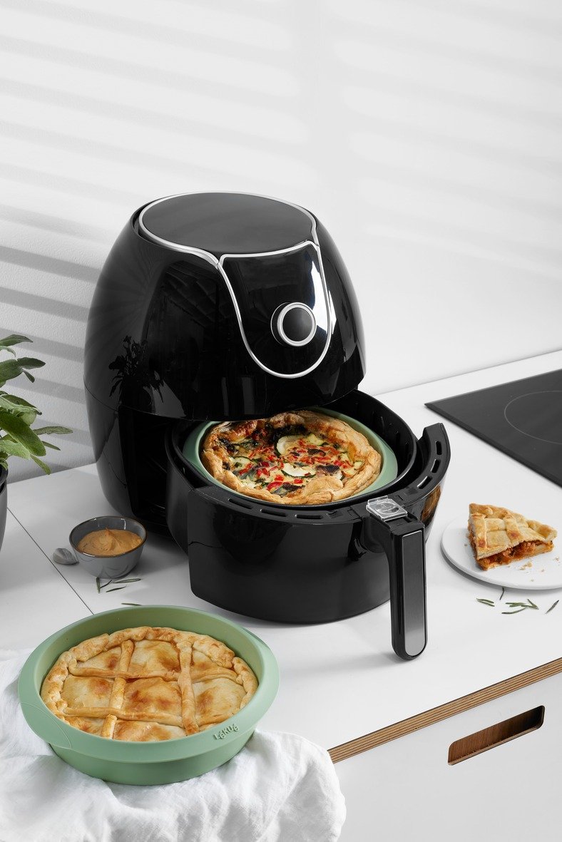 Lékué Air Fryer-form 20 cm, Grn