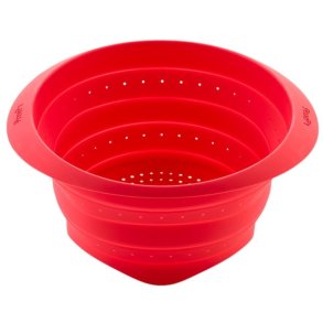 Lékué Sammenklappeligt Drslag 28 cm, Rd