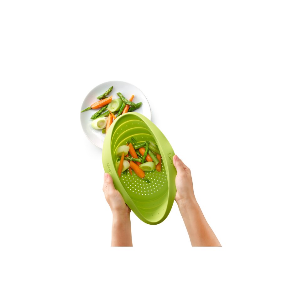 Lékué Sammenklappeligt Drslag 23 cm, Grn