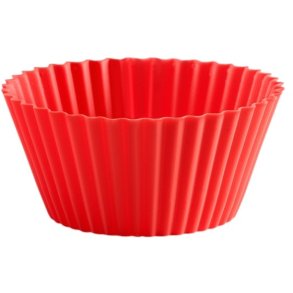 Lékué Muffinforme 12 stk 7,5 cm, Rd
