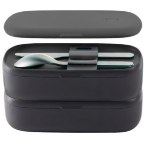 Lékué To Go Madkasse 1 L, Sort