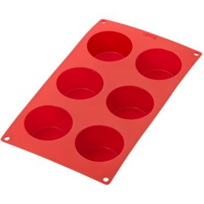Lékué Muffinform 6 Huller 30 cm, Rd