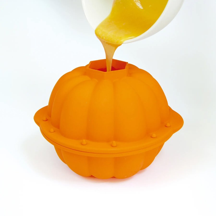 Lékué 3D Grskar Bageform 23 cm, Orange