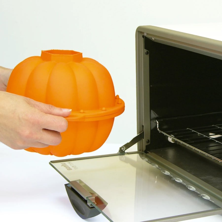 Lékué 3D Grskar Bageform 23 cm, Orange