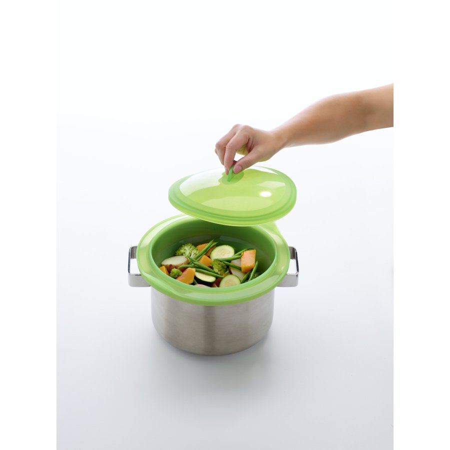 Lékué Sammenklappelig Damper 24 cm, Grn