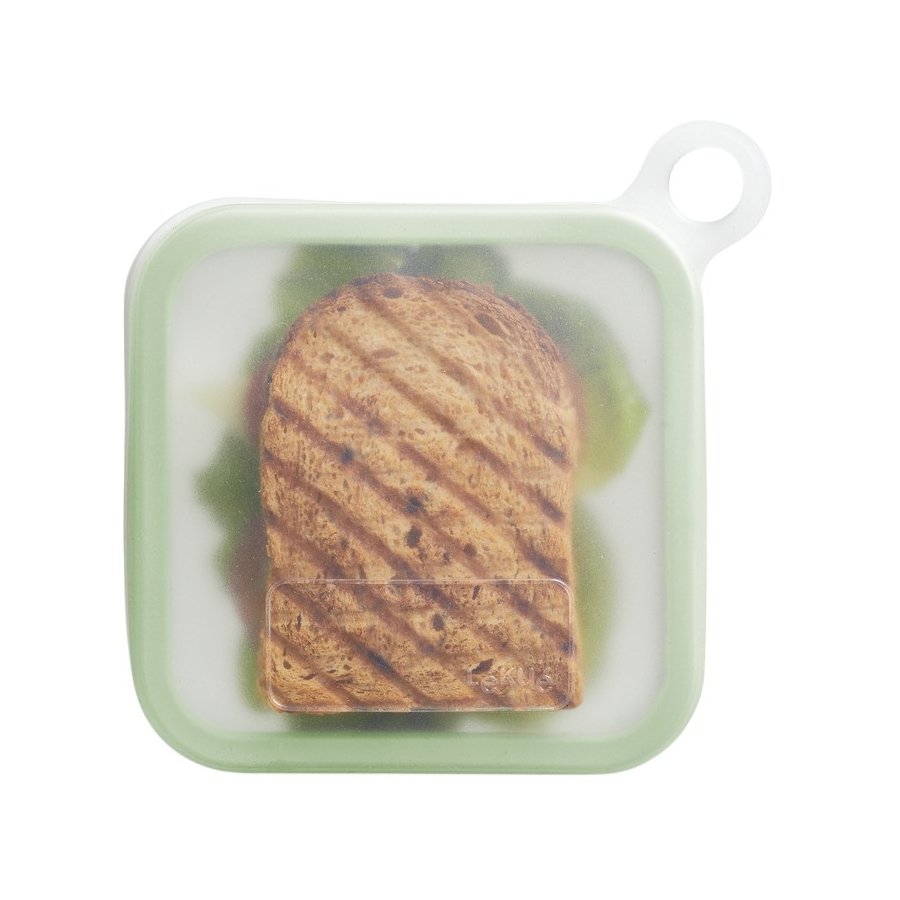 Lékué Genanvendelig Sandwichbox, Grn